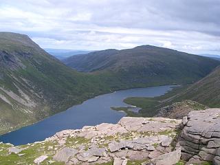 Loch Avon and  Bynack More from Stacan Dubha