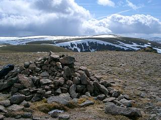 Mullach Clach a'Bhlair from Meall Dubhag.