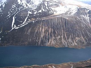 The path up the western slopes of Braeriach and L. Einich.