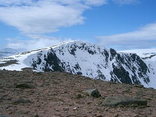 Stob Coire an t-Sneachda from Fiacaill a'Choire Chais.