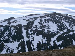 Beinn Mheadhoin from the SE side of Cairn Gorm.