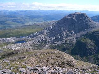 The SE ridge of Maol Chean-dearg.