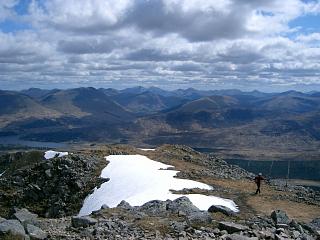 The view from Stob Ghabhar.