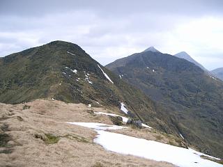 Stob Diamh & Drochaid Ghlas from Sron An Isean.