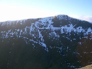 Clach Leathad from Meall a'Bhuiridh.