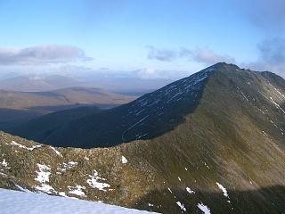 Meall a'Bhuiridh from Creise.