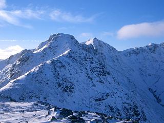 Beinn Fhada with Stob Coire Sgreamhach behind.