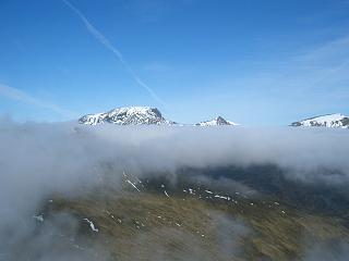 Ben Nevis from the NW ridge of Na Gruagaichean.