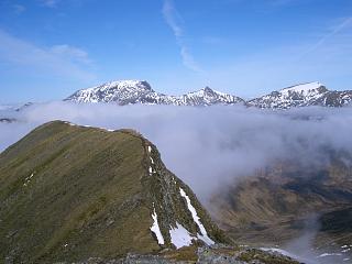 Ben Nevis from the summit of Na Gruagaichean.