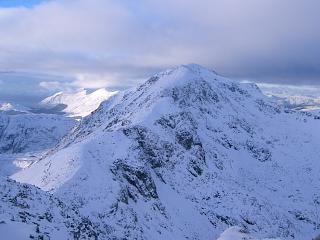 Bidean nam Bian from Stob Coire Sgreamhach.