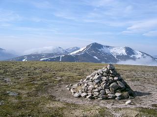 Stob Coir an Albannaich from Meall nan Eun.