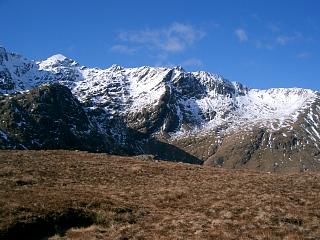 The N ridge of The Saddle