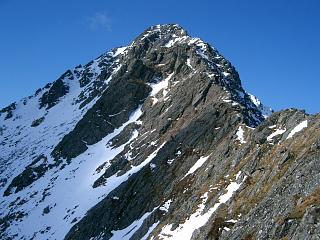 The knife-edge on the Forcan Ridge