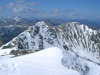 Spidean Dhomhuill Bhric and Sgurr Leac nan Each