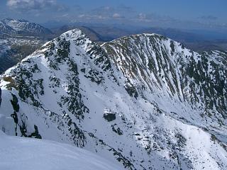 Spidean Dhomhuill Bhric and Sgurr Leac nan Each