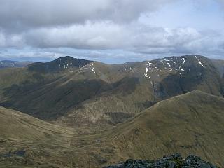 Mullach Fraoch Choire and A'Chralaig.