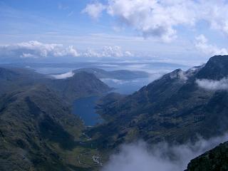 Loch Coruisk from Sgurr a'Mhadaidh.