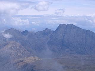 Garbh-bheinn, Sgurr nan Each, Clach Glas and Blaven from Sgurr a'Mhadaidh.