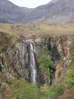 Eas Mor with Coire na Banachdich behind.