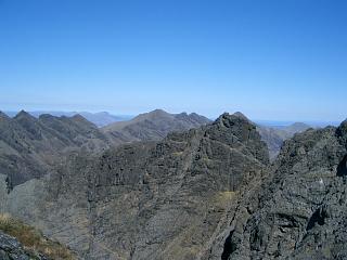 Sgurr Mhic Choinnich from Sgurr Sgumain.