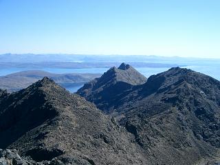 Sgurr Dubh an Da Bheinn, Gars-bheinn & Sgurr nan Eag from Sgurr Alasdair.