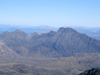 Belig... & Bla Bheinn from Sgurr Alasdair.