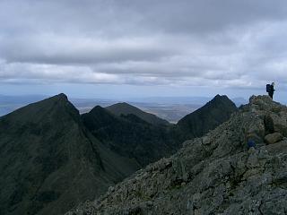 Sgurr na Banachdich & Sgurr a'Ghreadaidh from Sgurr Dearg.