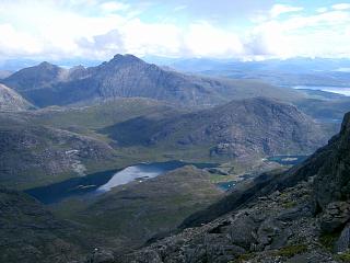 Blaven and Loch Coruisk from Sgurr nan Eag