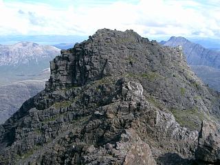 Sgurr Dubh Mor from Sgurr Dubh an Da Bheinn