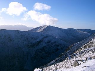 Meall na Teanga from Sron a'Choire Ghairbh.