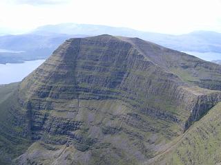 Beinn Alligin seen from Sgurr Mhor