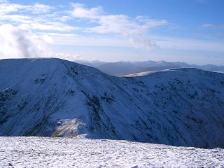 Meall Coire Lochain from Meall na Teanga.